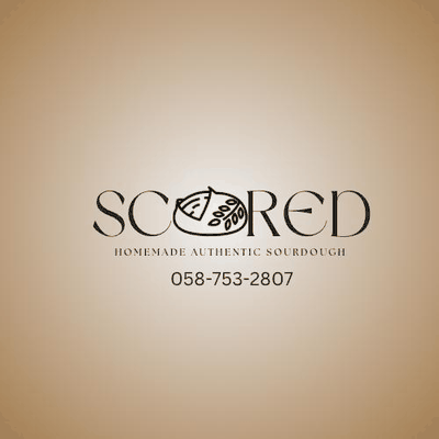 Scored logo